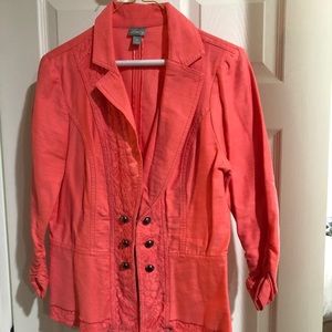 Peach Jacket from Vanity
